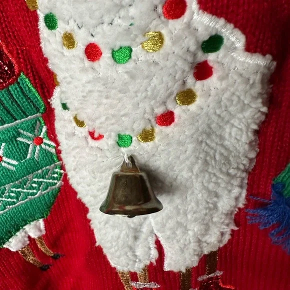 Ugly Christmas Sweater by Jolly Sweaters size Medium - Picture 6 of 7
